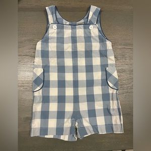 Gingham 3T Jon Jon/ Short all